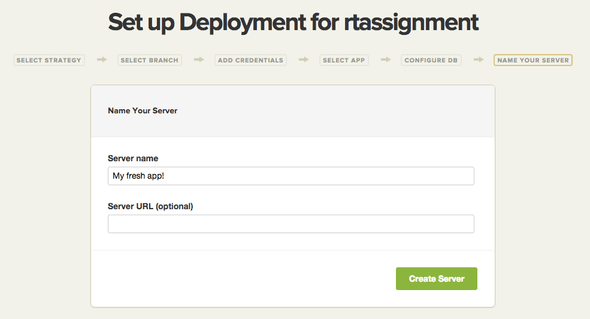 Name your server for Elastic Beanstalk deploy